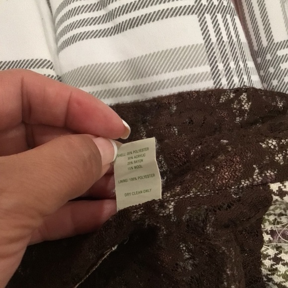 Princy By Jessica Simpson Brown Corduroy Blazer Jacket Medium - Picture 4 of 6